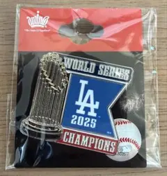 【球場限定】 ドジャース ワールドシリーズチャンピオン ピンバッジ 2025年
