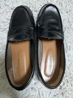 ブラック ローファー レディース　24.5cm