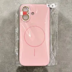 【新品未使用】iPhone17用ピンクソフトケース マグセーフ対応