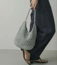 SENSE OF PLACE メタリックバッグ