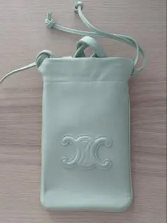 Celine ミントグリーン ショルダーバッグ