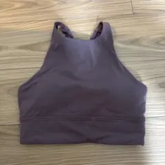 lululemon ハイネック スポーツブラ　サイズ2のサムネイル