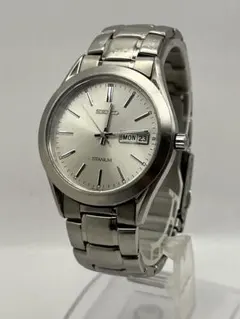 SEIKO 7N43-0AN0 Titanium クォーツ