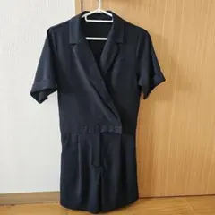 GU ネイビー オールインワン