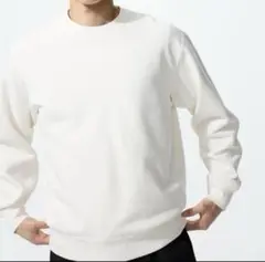 UNIQLO ユニクロ　スウェットシャツ　オフホワイト　Mサイズ