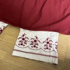 サマンサモスモス　お花とつぼみの刺繍ペチパンツのサムネイル