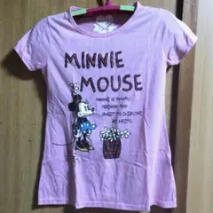 Disney ミニーマウス Tシャツ ピンク 半袖