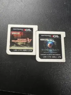バイオハザード ザ・マーセナリーズ 3D & リベレーションズ　3dsソフト
