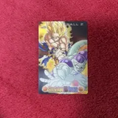 当時物】ドラゴンボールZ グミカード No.30 孫悟空 vs フリーザ 3D