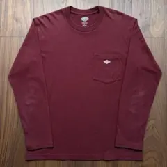 DANTON ダントン ロンT 長袖Tシャツ 40 ボルドーのサムネイル