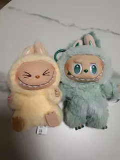 ラブブ　ぬいぐるみ マスコット 2体セット