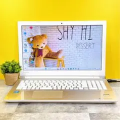 SSD搭載✨おしゃれゴールド✨フルHD カメラ 薄型 Windows11 初心者