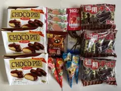 お菓子　まとめ売り　アミューズメント景品　チョコレート菓子　カプリコ　チョコパイ