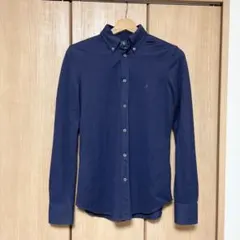 美品 RALPH LAUREN ラルフローレン KNIT OXFORD 紺