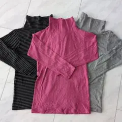 hotcott 　ハイネック　3枚セット　120