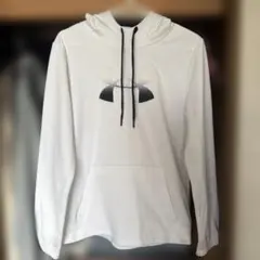 Under Armour ホワイト フード付きパーカー