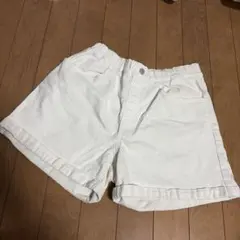 ユニクロ　白短パン　150