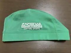 セントラルスポーツ 水泳帽 緑Mサイズ
