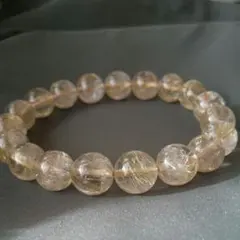 1/1【最強の金運石】ルチルクォーツ ブレスレット