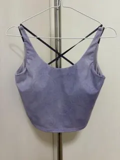 紫色 ヨガウェア Mサイズ