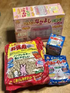 GEX ハムスター飼育セット なかよしリビングのサムネイル