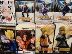 10 ゴールデンカムイ　ナルト　ドラゴンボール　ワンピース　フィギュア