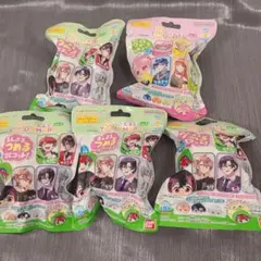 カラフルピーチ 1と2 バンダイ 入浴剤 バスボール バスボム 5個セット ②