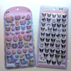 ボンボンドロップシールmini　クロミ 　コットンパフシール　セット