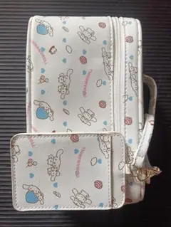 激レア！サンリオ シナモン＆みるく バニティポーチ＆パスケース 2個セット