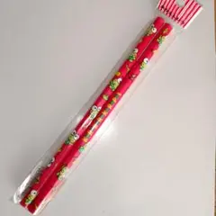 サンリオ けろけろけろっぴ 赤えんぴつ 2本セット 昭和レトロ 文房具