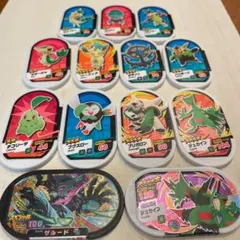 ポケモンメザスタ　草タイプ13枚セット　ザルード