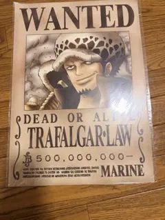 원피스 海軍発行公式手配書 ルフィー エース サボ ロー 第2弾