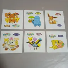 【新品】ポケモンパン　ポケモンシール　デコキャラシール　ポケモン　ステッカー