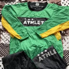 ATHLETE アスレタ　ピステ上下セットキッズサイズ160緑・黒・黄