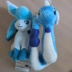 ポケモン　ぬいぐるみ　グレイシア　＆　ハクリュー