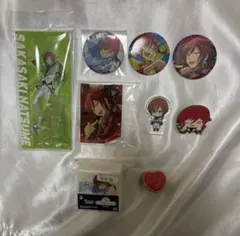 あんスタ　逆先夏目　アクリルスタンド　一番アクセ　缶バッジ　ラバークリップ