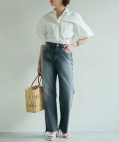 新品 未使用品 GALLARDAGALANTE ストレートデニムのサムネイル