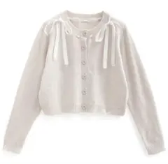 GRL ダブルニットカーディガン