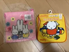 ミッフィー　巾着＋ミニタオルセット