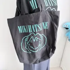 MIKUHATSUNE 初音ミク piit コラボ トートバッグ ブラック