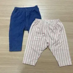 【ユニクロ】7分丈レギンス2枚セット
