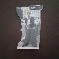 INI 写真集 尾崎匠海 TSUTAYA特典ステッカー