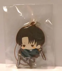 進撃の巨人 リヴァイ兵長 ラバーストラップ