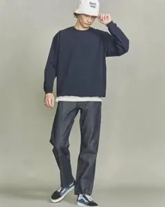 美品✨ BEAUTY&YOUTH 360°MASTER アジャスト クルーネック