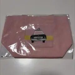 ピンク コーデュロイ TOKYOタクシーバッグ