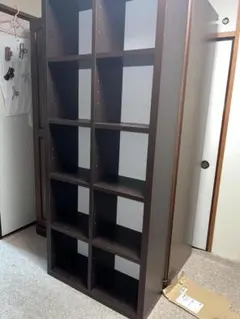 LOYWA 本棚 5段 120cm 上段単品 ウォルナット - メルカリ