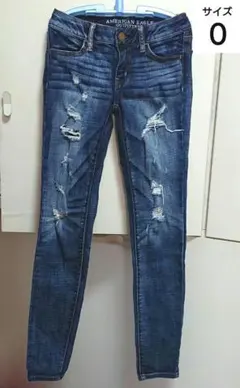 アメリカンイーグル ダメージデニム