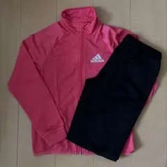 adidas 上下ジャージセット　150cm ピンク
