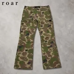 roar ロアー 迷彩柄 カモフラ カーゴパンツ カーキ ダック 日本製 Y2Kのサムネイル
