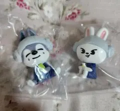 SKZOO スキズ ガチャ サウナフィギュア ヒョンラ ウルフチャン リービット